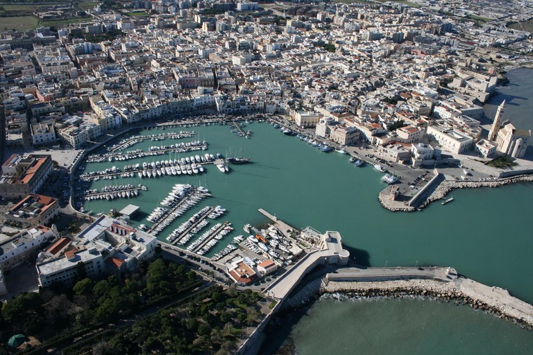 Trani  vista dall'alto