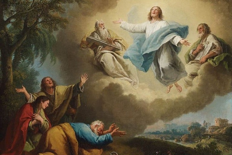 Dipinto della Trasfigurazione di Gesù sul Monte Tabor