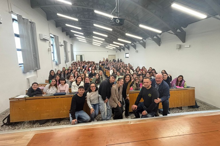 Don Riccardo Agresti ospite della prof.ssa Antonia Rubini