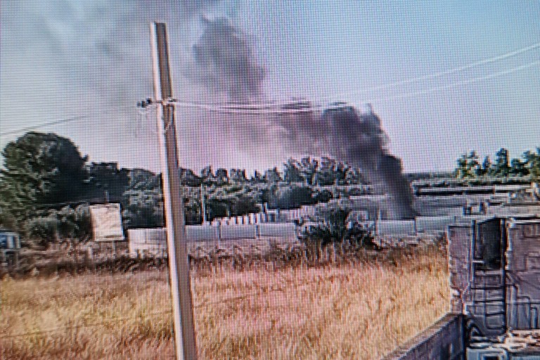 incendio in via Sgarantiello