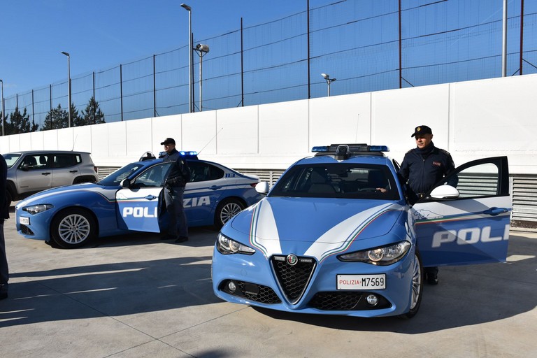 nuove volanti Alfa Romeo Giulia della Polizia di Stato
