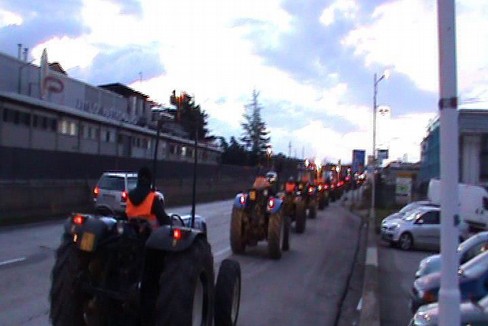 protesta agricoltori