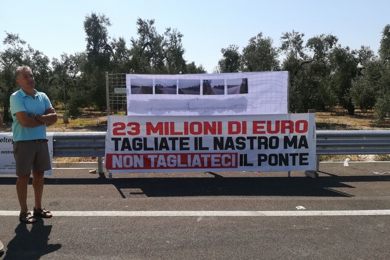 manifestazione ponte andria trani