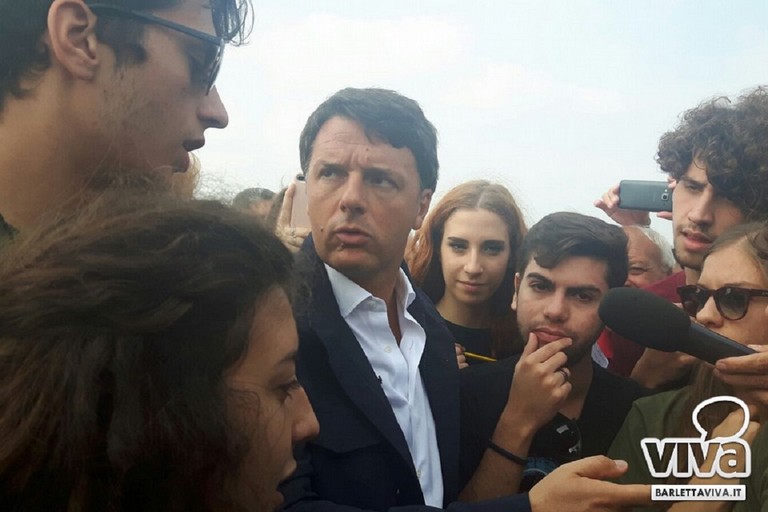 Matteo Renzi nella Bat