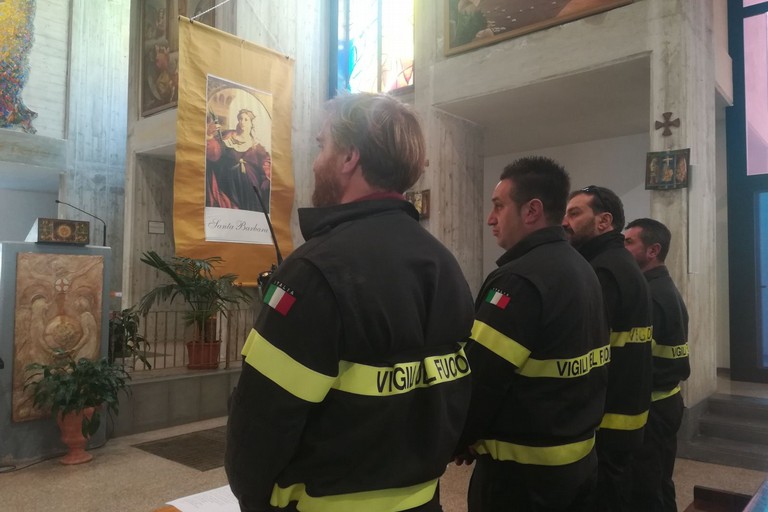 Santa Barbara, patrona Vigili del fuoco