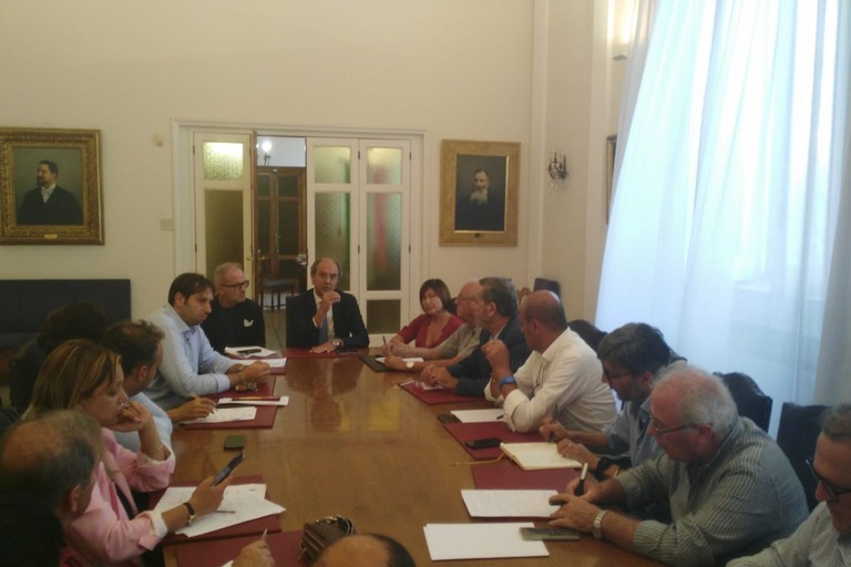 Incontro a Palazzo di Città con sindacati