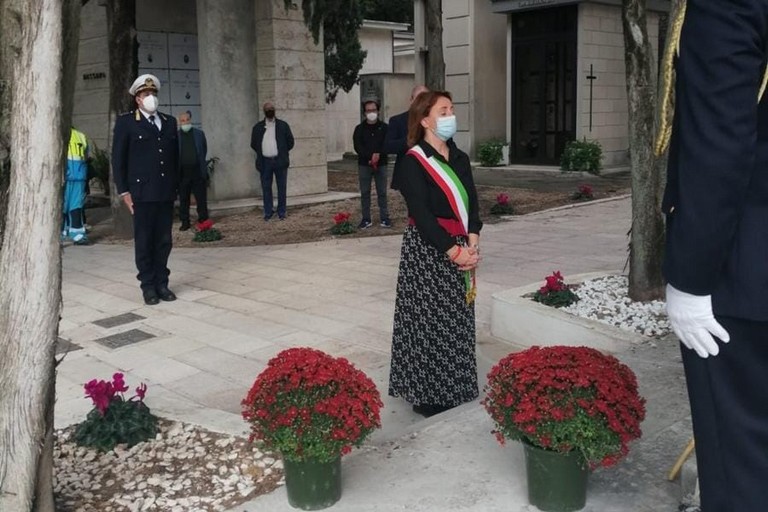 Il sindaco Giovanna Bruno