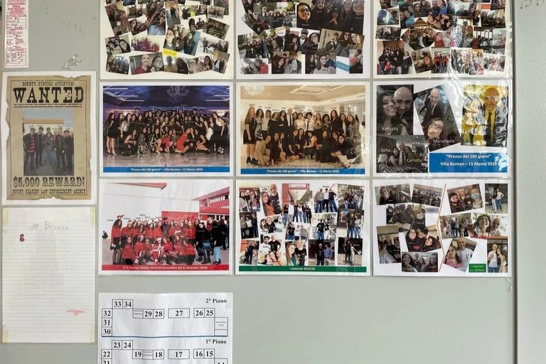 Messaggi e foto degli studenti in memoria di Giuseppe Bozza