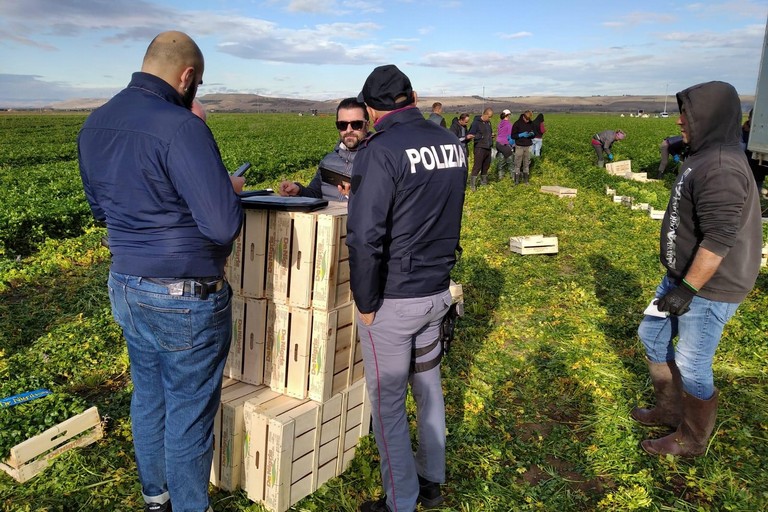 Controlli Polizia campagna