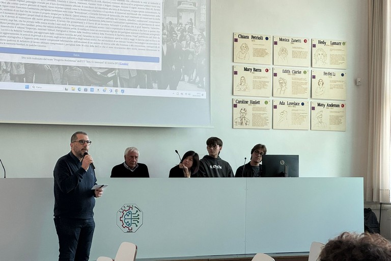 Incontro a scuola Anpi Bat