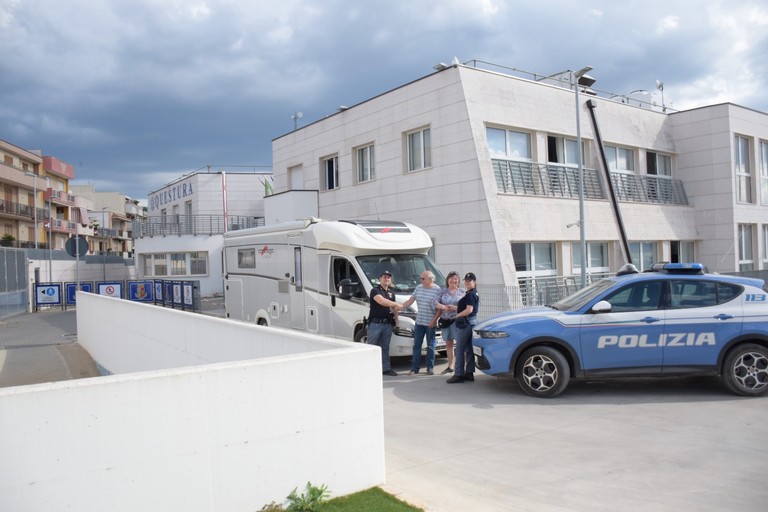 Camper rubato a Andria