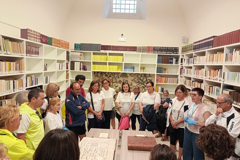 Gli Amici Del Cammino Barletta alla Biblioteca Diocesana