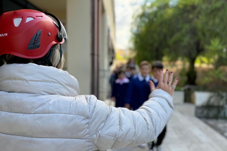 Simulazione di evacuazione al Jannuzzi-Di Donna