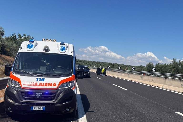 Incidente sull'A14 tra Canosa e Andria